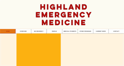 Desktop Screenshot of highlandemergency.org